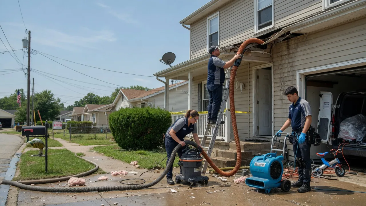 Water Damage Restoration in Frankfort, IL near me